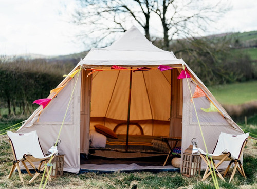 Bell tent with porch - bell, 100%
