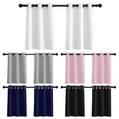 2pcs short blackout - blackout, curtains