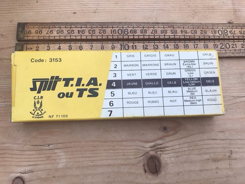 Vintage spit safety - spit, cartridges