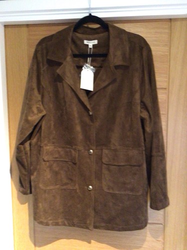 Monsoon size faux suede - faux,