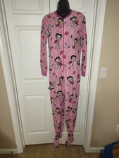 Betty Boop Footed Pajamas M
