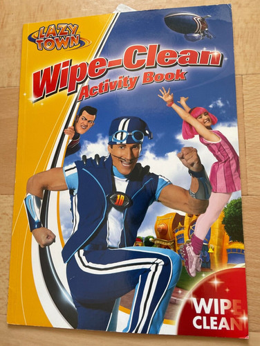 Lazy town wipe - town, wipe-clean