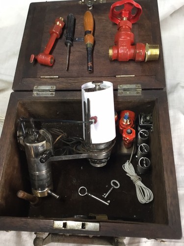 Antique crosby steam engine - antique,