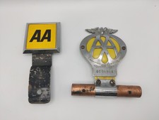 AA Automobile Association Vintage Car Badge Metal Classic 2 Styles  S6201