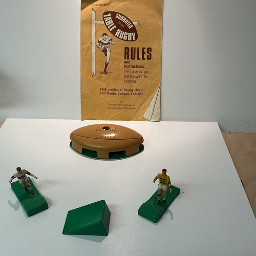 Subbuteo table rugby rules - subbuteo, &