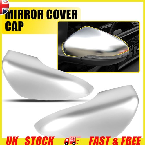 Silver door wing mirror - wing, cover