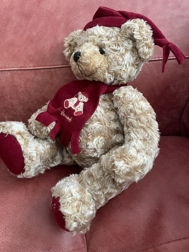 Harrods 1999 plush teddy bear - harrods,