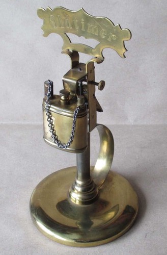 Old glossy brass - old, petrol