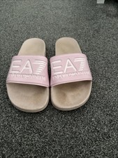 Women’s EA7 Sliders Size 5