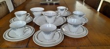 Art Deco period 21 piece tea set service Royal Cauldon England