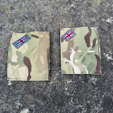 British Army Surplus MTP Sleeve Patch Panel Blank For Smock, Flash, TRF, Rank, 1