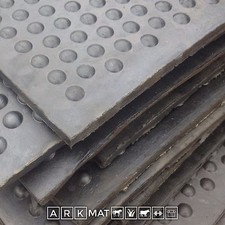 4 Pack Of Bubbletop Horse Pony Stable Floor Mats | 12mm Thick Heavy Duty Rubber