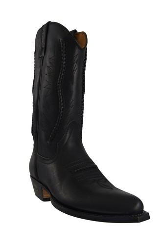 Loblan 206 pointed toe - toe, black
