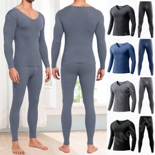 Men Thermal Long Johns Top
