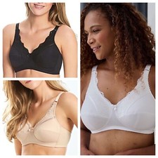 Royce Jasmine Wire Free Post Surgery Bra 34-44  A-FF