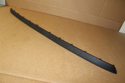 Rear bumper insert trim - bumper, black