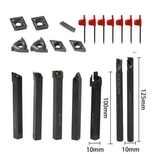 7pcs indexable lathe turning - lathe,