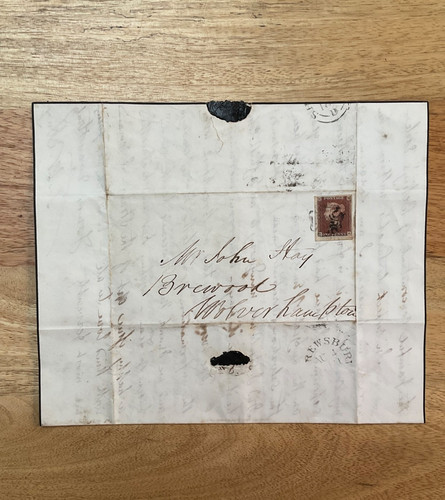 1841 penny red margins - red, 4