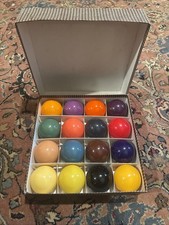 Rare Pool Billiard Balls All
