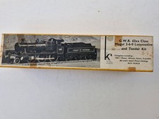 Boxed Keyser GWR 63xx Mogul 2-6-0 white metal kit built locomotive and tender.