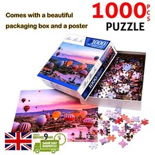 Jigsaw Puzzles 1000 Pieces Set Adult Art Jigsaw Puzzle Learning Toy Gift 70*50cm