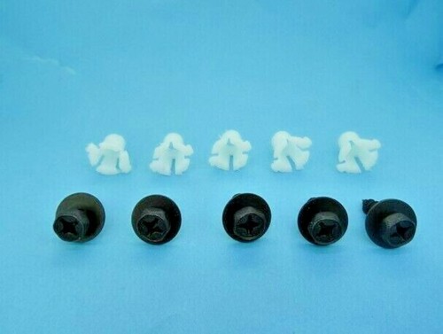 Saab nut screws front bumper - screws,