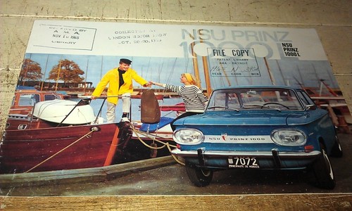 1965 nsu prinz 1000l orig - nsu,