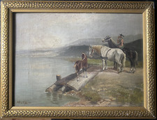 Oil painting blanz - h., 1911