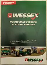 Wessex Round Bale Feeders & Straw Bedders Brochure, UK Market, 2017