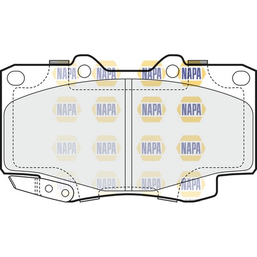 Brake pads set for - brake,