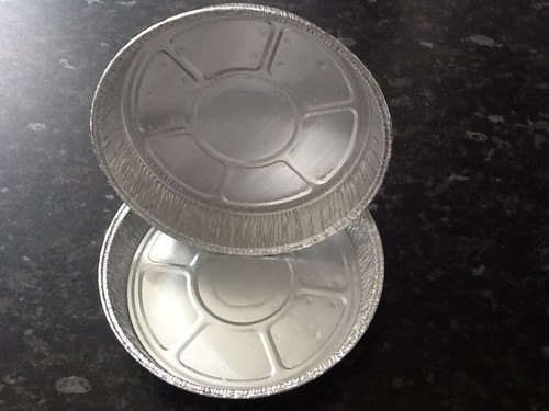 100 round aluminium - 100, 6"