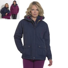 JUST TOGS HELSINKI WATERPROOF WINTER JACKET WOMENS/LADIES HORSE RIDING COAT