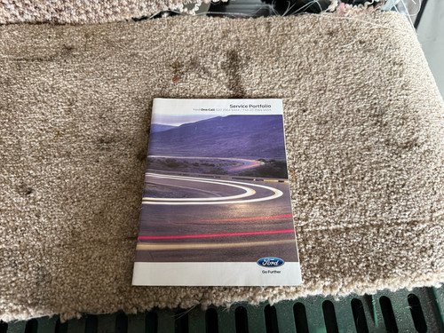 Ford service book stamps - book, 6