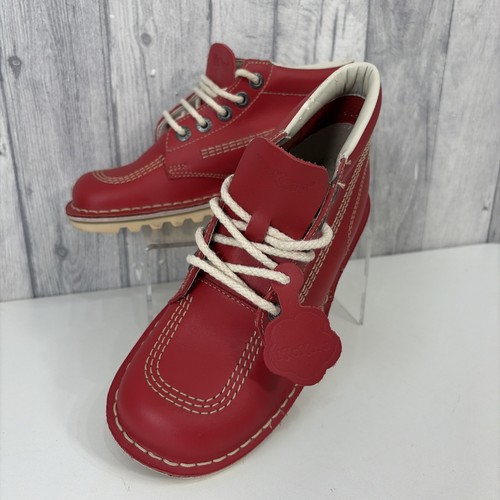 Kickers kick core red - hi,
