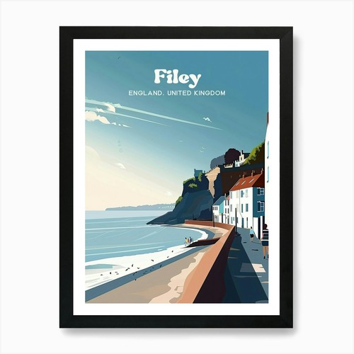 Filey england beachfront - filey,