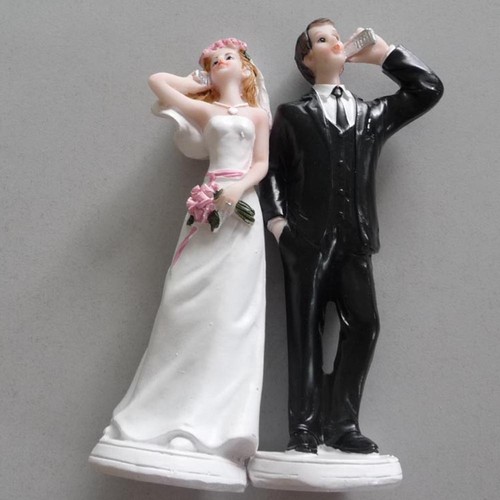 Fun wedding cake figures - fun,