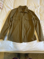 Uniqlo Overshirt Light Green