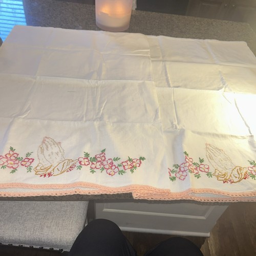 Vntg pillowcases x20 - pillowcases, 28”x20.5”
