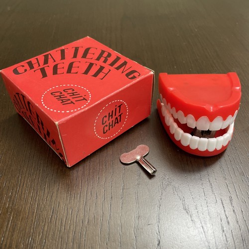 1970s chattering teeth box - 1970s,
