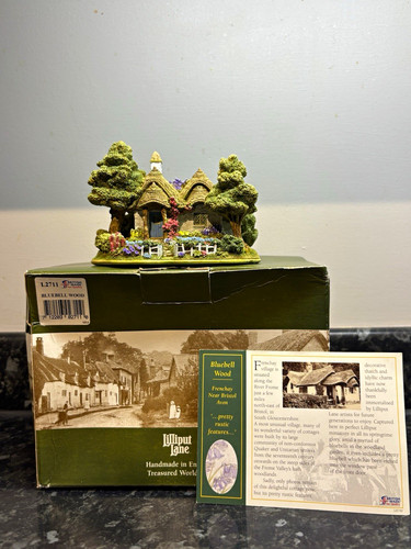 Lilliput lane bluebell - lane, ‘bluebell