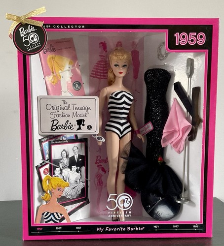 Barbie 50th anniversary - barbie, 1959