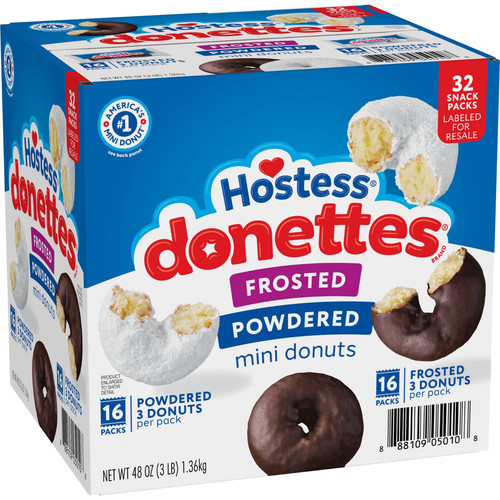 Hostess donettes variety - donettes, pack