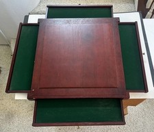 Vintage Franklin Mint Monopoly Collector's Edition Wood Player Drawers