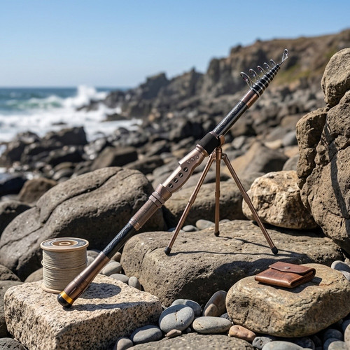 Surf fishing rod - fishing,