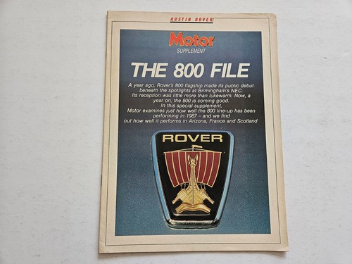 Rover 800 820 - 820, sterling