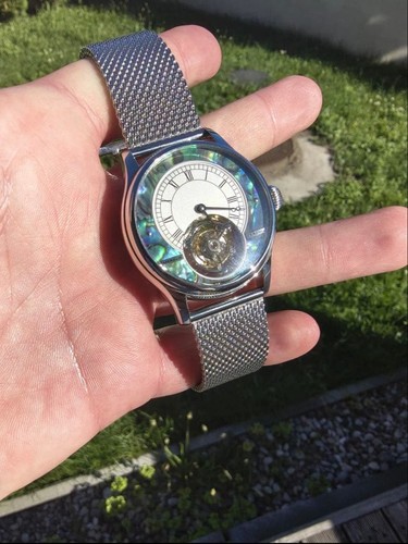 Tourbillon watch with - tourbillon,