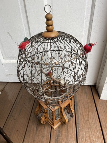 Vintage wood wire hot - hot, air