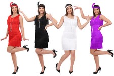 LADIES FLAPPER FANCY DRESS