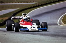 Mark Donohue Penske PC1 Ford Brazilian GP at Autodromo Jose Carlos- Old Photo 2