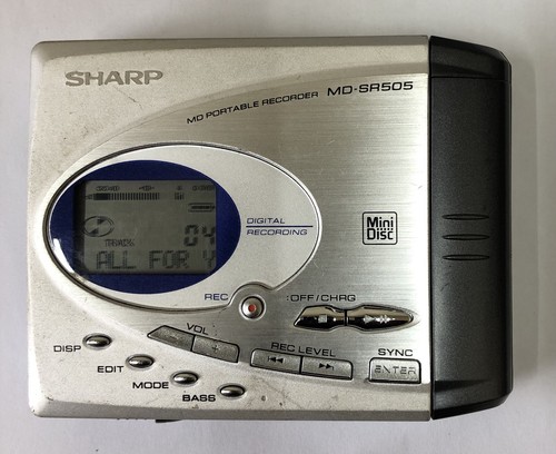 Sharp mini disc sr505 - sharp,
